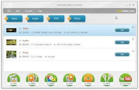 Freemake Video Converter 1.1.9 Portable