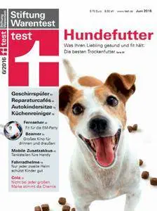 Stiftung Warentest Test Magazin Juni No 06 2016