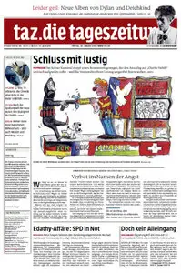Tageszeitung TAZ vom 30 Januar 2015