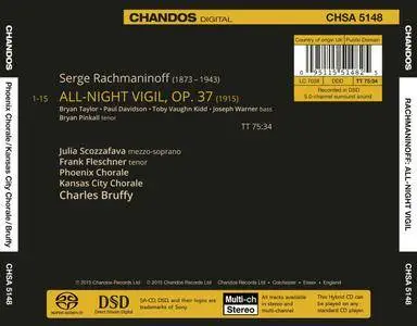 Phoenix Chorale & Kansas City Chorale, Charles Bruffy - Serge Rachmaninoff: All-Night Vigil (2015)