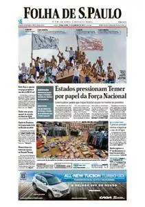 Folha de São Paulo - 17 Janeiro 2017 - Terça