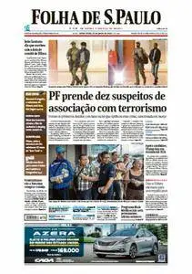 Folha de São Paulo - 22 de Julho de 2016 - Sexta