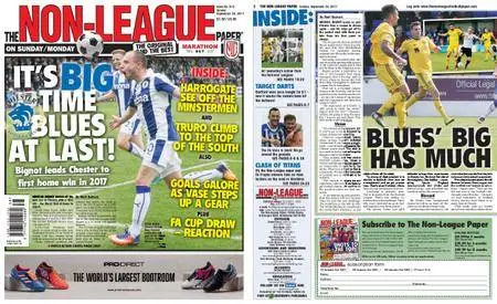 The Non-league Football Paper – September 24, 2017