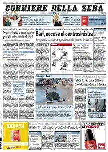 Il Corriere della Sera (31-07-09)