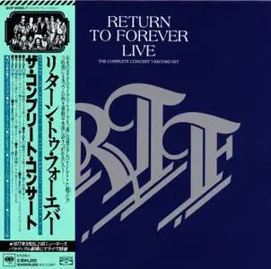 Return To Forever - Live The Complete Concert (1977) [3CDs] {Sony Japan Blu-spec CD}