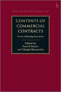 Contents of Commercial Contracts: Terms Affecting Freedoms