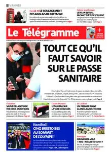 Le Télégramme Vannes – 09 août 2021