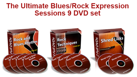 Papastache - Ultimate Blues/Rock Expression Sessions and Blues and Shred Licks [repost]