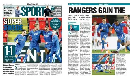 The Herald Sport (Scotland) – March 12, 2021