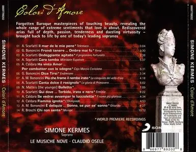 Simone Kermes, Claudio Osele, Le Musiche Nove - Colori d'Amore (2010)