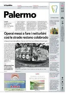 la Repubblica Palermo - 5 Maggio 2018