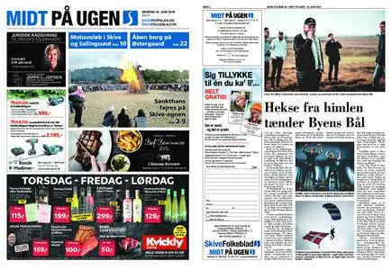 Skive folkeblad - Midt paa ugen – 19. juni 2019