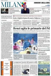 Il Corriere della Sera Milano - 31.08.2015