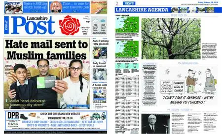 Lancashire Evening Post – October 19, 2018