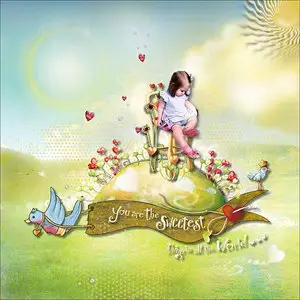 Scrap Kit: Blooming Sweetheart