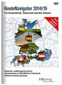 RouteNavigator DACH 2014/2015 German