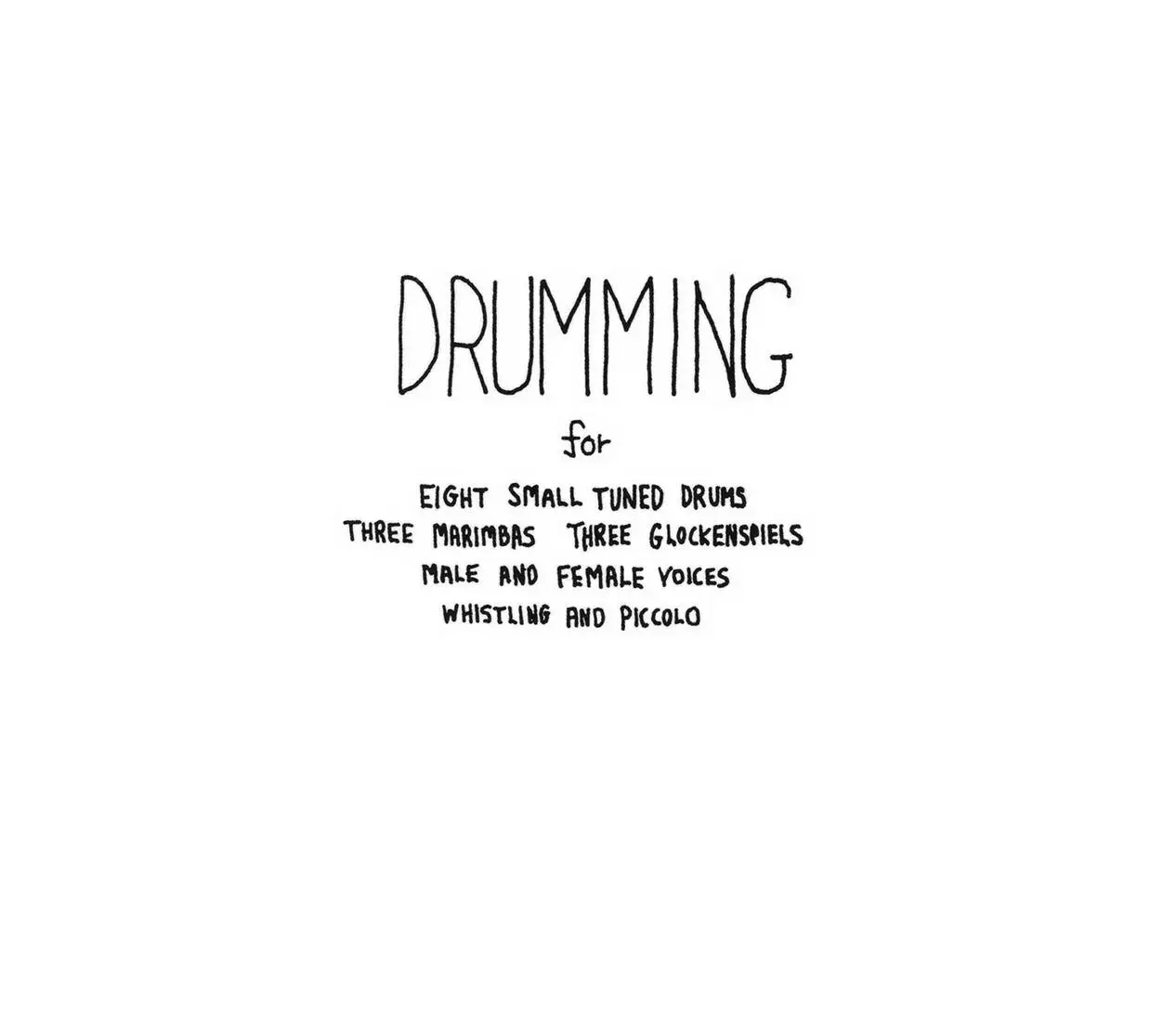 Steve Reich - Drumming (2018) {2CD first-time CD release Superior Viaduct SV097 rec 1971}