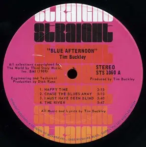 Tim Buckley – Blue Afternoon (1969) 24-bit/96kHz Vinyl Rip
