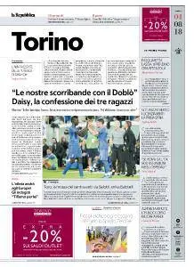 la Repubblica Torino - 4 Agosto 2018