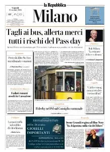 la Repubblica Milano - 15 Ottobre 2021