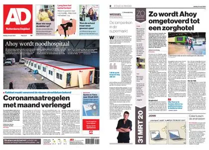 Algemeen Dagblad - Hoeksche Waard – 31 maart 2020