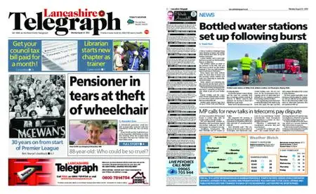 Lancashire Telegraph (Burnley, Pendle, Rossendale) – August 15, 2022