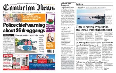 Cambrian News Arfon & Dwyfor – 21 June 2019