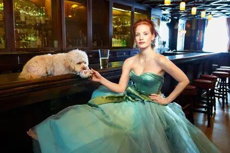 Jessica Chastain by Martin Schoeller for People Magazine February 2013