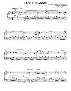 Little jeannie - Elton John (Piano Solo)