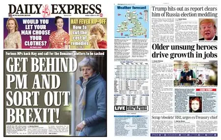 Daily Express – March 25, 2019