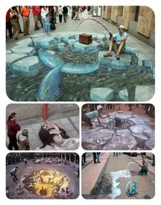 Photo Gallery - 3d Optical illusions 2