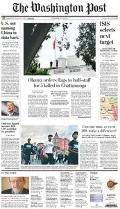 The Washington Post - Wednesday, 22 July 2015