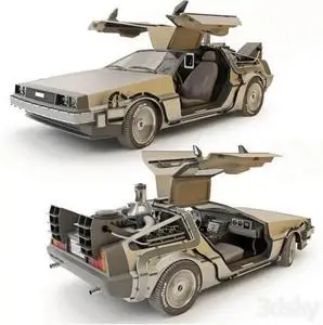 DeLorean DMC-12 - 3D Model