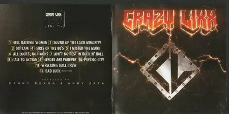 Crazy Lixx - Crazy Lixx (2014) [Japanese Ed.]