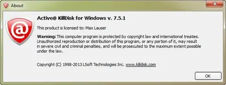 Active KillDisk Professional Suite 7.5.1