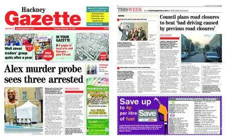 Hackney Gazette – December 14, 2017