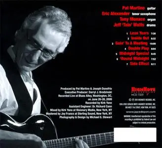Pat Martino Quartet - Undeniable: Live At Blues Alley (2011) {HighNote}