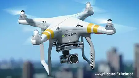 Quadcopter Phantom - Project for After Effects (VideoHive)