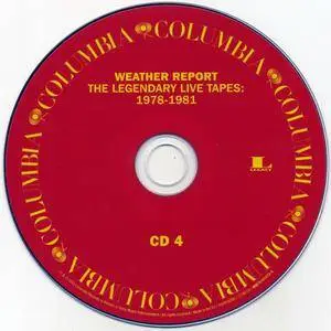 Weather Report - The Legendary Live Tapes: 1978-1981 (2015) {4CD Set, Columbia--Legacy 88875141272}
