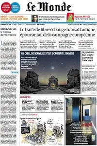 Le Monde du Mercredi, 14. Mai 2014