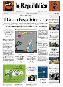 la Repubblica - 16 Dicembre 2021