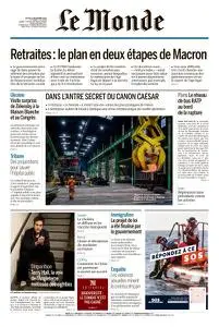 Le Monde du Jeudi 22 Décembre 2022