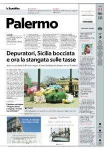 la Repubblica Palermo - 1 Giugno 2018