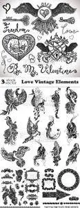 Vectors - Love Vintage Elements