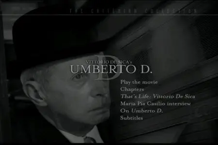 Umberto D. (1952) [The Criterion Collection] [RE-UP]