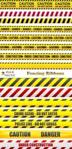 Vectors - Fencing Ribbons