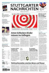Stuttgarter Nachrichten Blick vom Fernsehturm - 28. November 2017