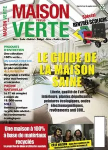 Maison revue verte – August/September/October 2010