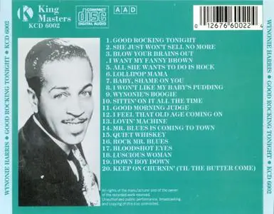 Wynonie Harris - Good Rocking Tonight (1997) {King Masters KCD 6002 rec 1947-1953}