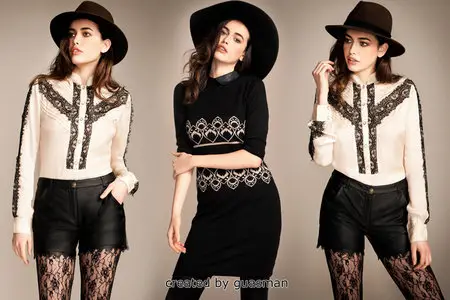 Sarah Stephens - Alice Temperley for JBC Fall 2012